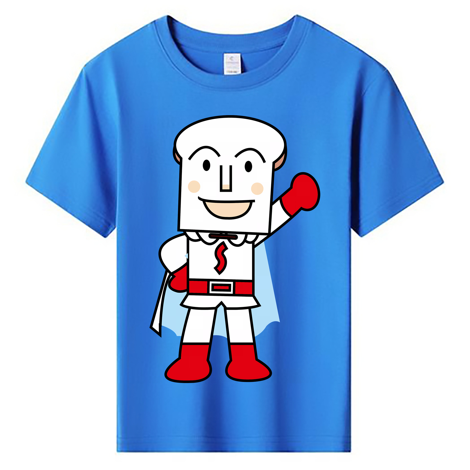 （画像用） アンパンマン Anpanman 綿100％キッズTシャツ（フロントプリント）